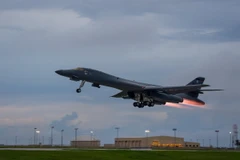 Máy bay B-1B Lancer của Không lực Mỹ. (Ảnh: AFP/TTXVN)