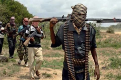 Các tay súng Al-Shabaab. (Nguồn: Standard/TTXVN) 