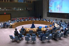 Quang cảnh cuộc họp. (Ảnh: Hữu Thanh/TTXVN) 