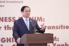 Thủ tướng phát biểu tại Diễn đàn "Huy động các nguồn lực cho Chuyển đổi Xanh"