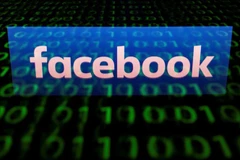 Biểu tượng của mạng xã hội Facebook. (Ảnh: AFP/TTXVN) 
