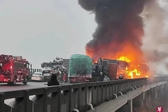 Bộ quản lý tình trạng khẩn cấp của Trung Quốc cho biết đã yêu cầu điều tra làm rõ nguyên nhân vụ tai nạn. (Nguồn: Zaobao)