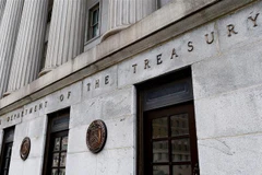 Trụ sở Bộ Tài chính Mỹ tại Washington, DC. (Ảnh: AFP/TTXVN)