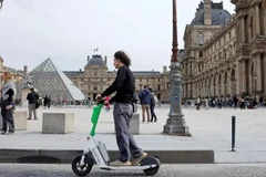 Trên trang web của thành phố Paris, tỷ lệ người dân thành phố bỏ phiếu cấm xe scooter điện giao động từ 85,77-91,77% tại 20 quận đã công bố kết quả. (Nguồn: Getty Images)