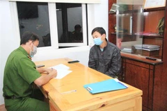 Đối tượng chủ mưu là Nguyễn Văn Hải (sinh năm 1975, ngụ tại xã Hiệp An, huyện Đức Trọng). (Ảnh Đặng Tuấn/TTXVN) 