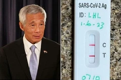 Ông Lý Hiển Long có kết quả xét nghiệm tái dương tính với COVID-19 sau khi có kết quả âm tính từ ngày 28/5. (Nguồn: Straitstimes)