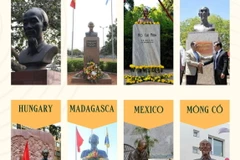 Những công trình mang tên Bác trên khắp thế giới