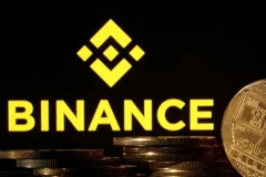 Biểu tượng Binance. (Ảnh: REUTERS/TTXVN)