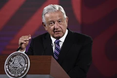 Tổng thống Mexico Andres Manuel Lopez Obrador. (Ảnh: AFP/TTXVN)