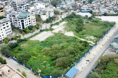 Dự án nhà ở xã hội tại ô đất NO1 thuộc dự án Khu đô thị mới Hạ Đình (xã Tân Triều, huyện Thanh Trì, Hà Nội). (Nguồn: Báo VietnamNet)