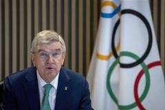 Chủ tịch Ủy ban Olympic Quốc tế (IOC) Thomas Bach. (Ảnh: AFP/TTXVN)
