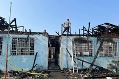 ​Các cơ quan chức năng điều tra làm rõ hơn nữa nguyên nhân vụ cháy. (Nguồn: X)