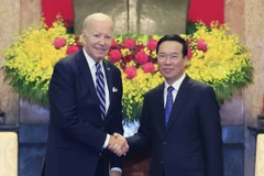 [Photo] Chủ tịch nước Võ Văn Thưởng tiếp Tổng thống Hoa Kỳ Joe Biden