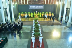[Photo] Lễ tang nguyên Trưởng ban Kinh tế Trung ương Vũ Oanh