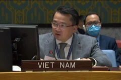 Đại sứ Phạm Hải Anh, Phó trưởng Phái đoàn Việt Nam tại Liên hợp quốc. (Ảnh: TTXVN) 
