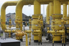 Một trạm vận chuyển khí đốt. (Ảnh: PAP/TTXVN) 