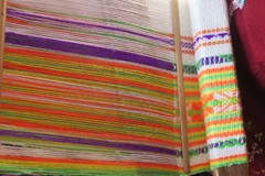 [Photo] Nghề dệt thổ cẩm truyền thống dân tộc Bahnar ở Kon Tum