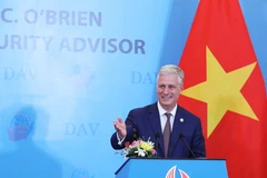[Photo] Cố vấn An ninh Quốc gia Mỹ nói chuyện với sinh viên Việt Nam