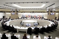 Toàn cảnh một phiên họp của các nước G20. (Nguồn: AFP/TTXVN) 