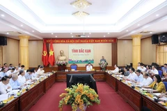 Thủ tướng Phạm Minh Chính phát biểu chỉ đạo. (Ảnh: Dương Giang/TTXVN)