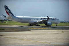 Máy bay của Hãng hàng không Air France tại sân bay Charles de Gaulle ở Paris, Pháp ngày 12/5/2020. (Nguồn: AFP/TTXVN) 