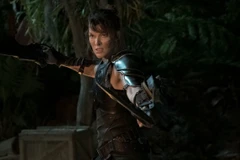 Một cảnh trong 'Monster Hunter.' (Nguồn: Sony) 