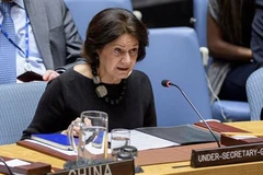 Phó Tổng Thư ký Liên hợp quốc Rosemary DiCarlo. (Ảnh: News.un.org/TTXVN) 