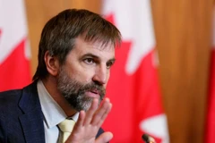 Bộ trưởng Môi trường và Biến đổi khí hậu Canada Steven Guilbeault. (Nguồn: The Canadian Press)