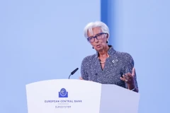 Chủ tịch ECB Christine Lagarde. (Ảnh: THX/TTXVN)