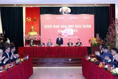 Quang cảnh hội nghị. (Ảnh: Phương Hoa/TTXVN)