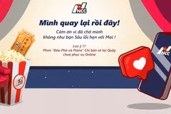 Thông báo mới nhất của Trung tâm Chiếu phim Quốc gia về việc phát hành vé “Đào, phở và piano.” (Ảnh chụp màn hình)