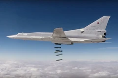 Máy bay thuộc Lực lượng Không quân vũ trụ Nga. (Nguồn: Xinhua)