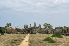 Khu đền Angkor Wat ở Siem Reap, Campuchia. (Ảnh: THX/TTXVN)