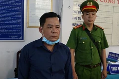 Đối tượng Nguyễn Ngọc Huy. (Ảnh Công Trí/TTXVN)