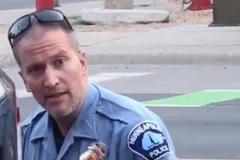 Cựu cảnh sát Derek Chauvin. (Nguồn: AFP)