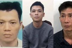 Các đối tượng Quý, Vũ, Ngọc. (Nguồn: hanoimoi.com.vn)