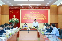 Quang cảnh hội nghị. (Ảnh: Phương Hoa/TTXVN)