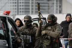 Cảnh sát Đức. (Ảnh: AFP/TTXVN)