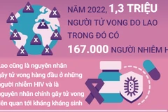 Bệnh lao - một trong những nguyên nhân gây tử vong hàng đầu thế giới.