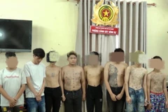 Các đối tượng gây án. (Nguồn: Công an Nhân dân)