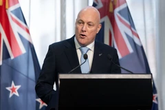 Thủ tướng New Zealand Christopher Luxon. (Nguồn: AFP)