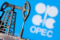 Biểu tượng của Tổ chức Các nước Xuất khẩu Dầu mỏ (OPEC). (Ảnh: Reuters/TTXVN)