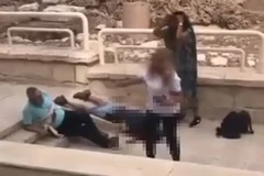 Hiện trường vụ nổ súng. (Nguồn: Daily Mail)