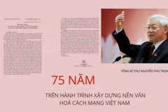 Tổng Bí thư Nguyễn Phú Trọng gửi Thư chúc mừng Báo Văn nghệ. (Nguồn: Báo Văn nghệ)