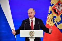 Tổng thống Nga Vladimir Putin. (Nguồn: AFP/TTXVN)