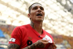 Tiền đạo ngôi sao của đội tuyển bóng đá Peru Paolo Guerrero. (Nguồn: Getty Images)