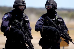 Cảnh sát chống khủng bố của Australia. (Nguồn: noisejournal.com)