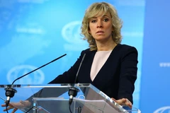 Người phát ngôn Bộ Ngoại giao Nga Maria Zakharova. (Nguồn: TASS/TTXVN)