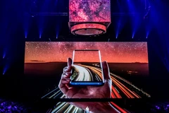 Sự kiện ra mắt Galaxy Note 9 của Samsung. (Nguồn: Getty Images) 