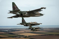 Máy bay chiến đấu Su-25 của Nga. (Nguồn: Sputnik)